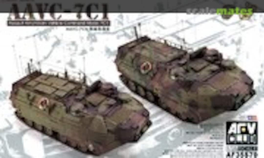 1:35 AAVC-7C1 Assault Amphibian Vehicle Command Model 7C1 (AFV Club AF35S70)