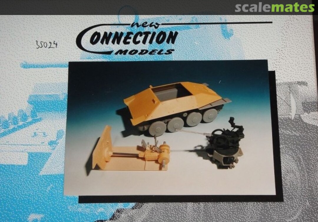 Boxart Reece Hetzer with 3 cm Flak 38 NC3524 New Connection Models