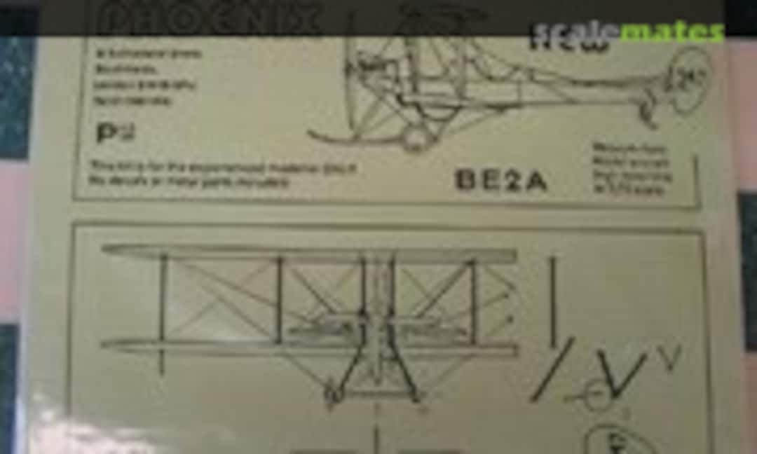 1:72 RAF BE2a (Phoenix Models P12)