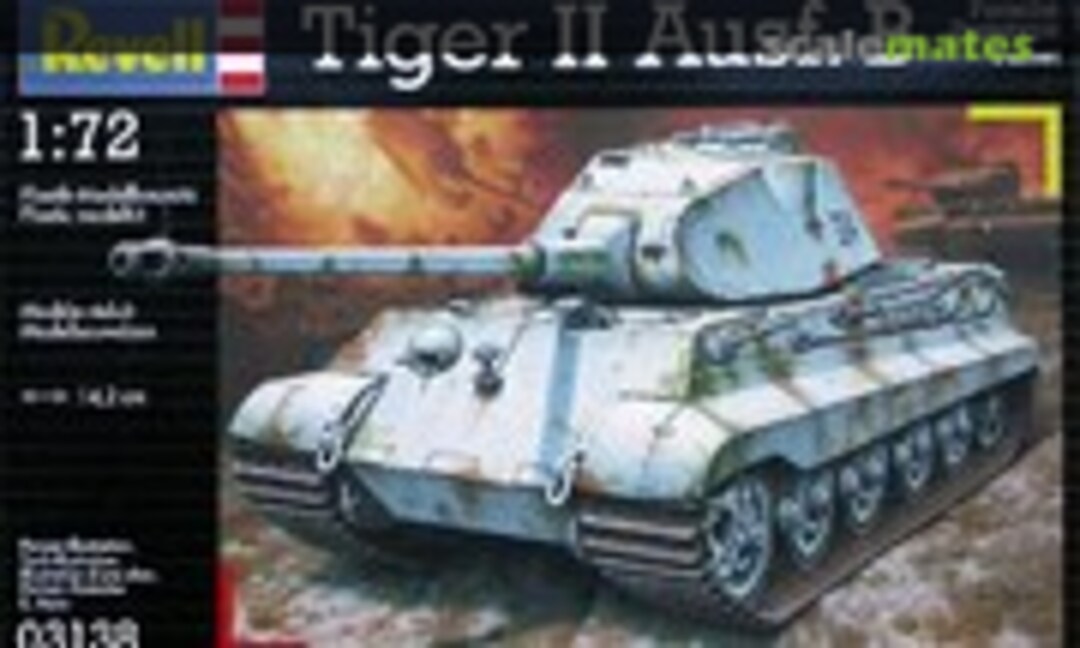 1:72 Tiger II Ausf. B Porsche Prototype Turret (Revell 03138)