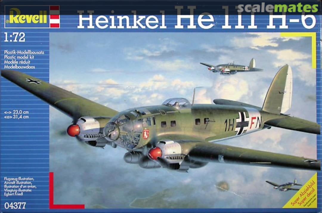 Boxart Heinkel He 111 H-6 04377 Revell