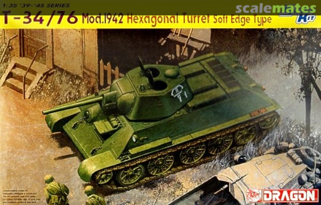 Boxart T-34/76 Mod.1942 6424 Dragon