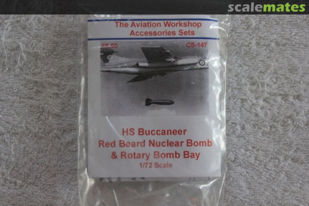 Boxart Red Beard Nuclear bomb & rotary bomb bay CS-147 The Aviation Workshop