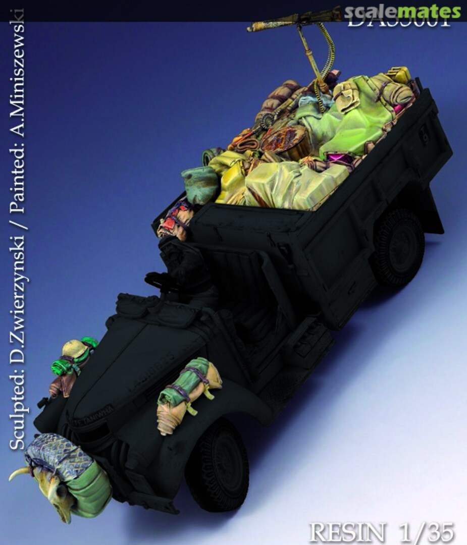 Boxart LRDG Chevrolet Accessories DA35001 Darius Miniatures