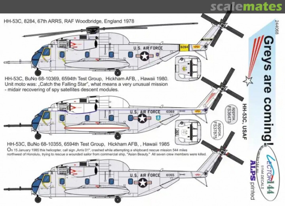 Boxart HH-53C: Greys are Coming! 244068 Vector144