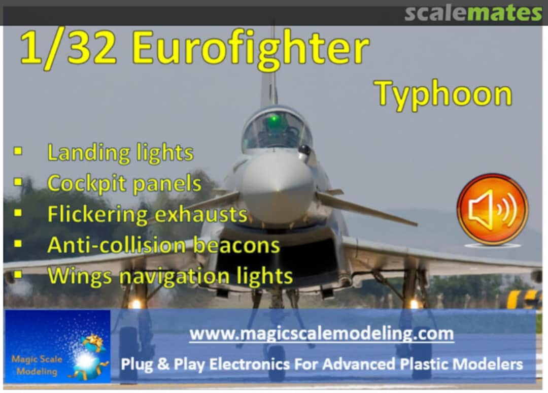 Boxart Eurofighter Typhoon - Lights and Sound  MSM-037 Magic Scale Modeling