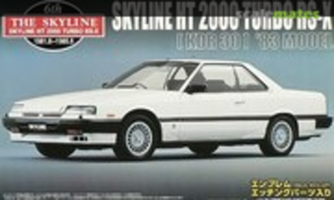 1:24 Skyline HT 2000 Turbo RS-X (KDR30) 1983 (Aoshima 041376)