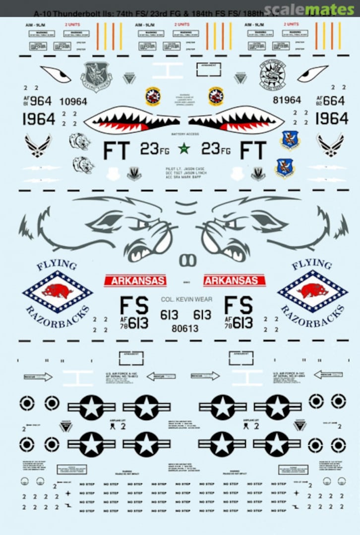 Boxart A-10 Thunderbolt IIs 48-1201 SuperScale International