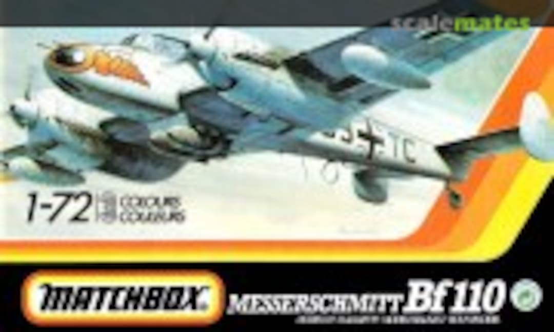 1:72 Messerchmitt Bf 110 (Matchbox 40115)