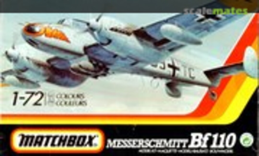 1:72 Messerchmitt Bf 110 (Matchbox 40115)