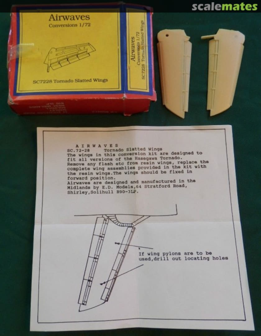 Boxart Tornado Slatted Wings SC7228 Airwaves