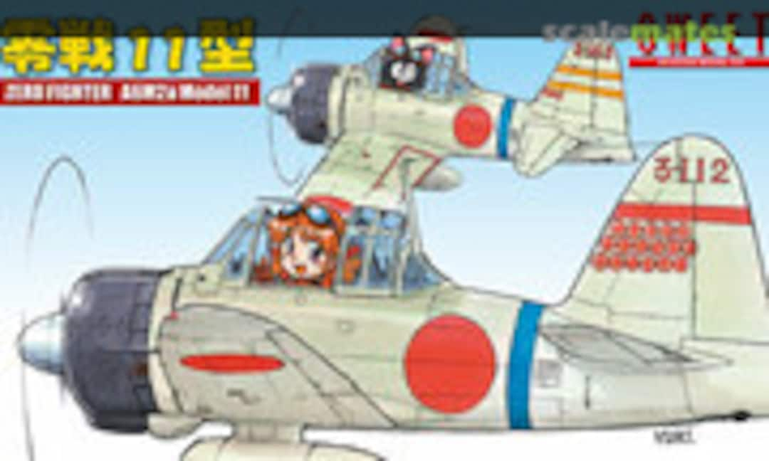 1:144 Zero Fighter A6M2A Model 11 (Sweet 14132)