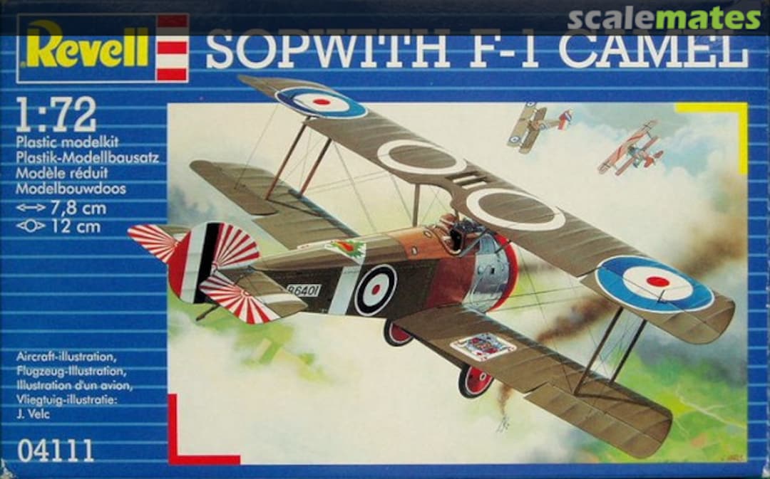 Boxart Sopwith F-1 Camel 04111 Revell