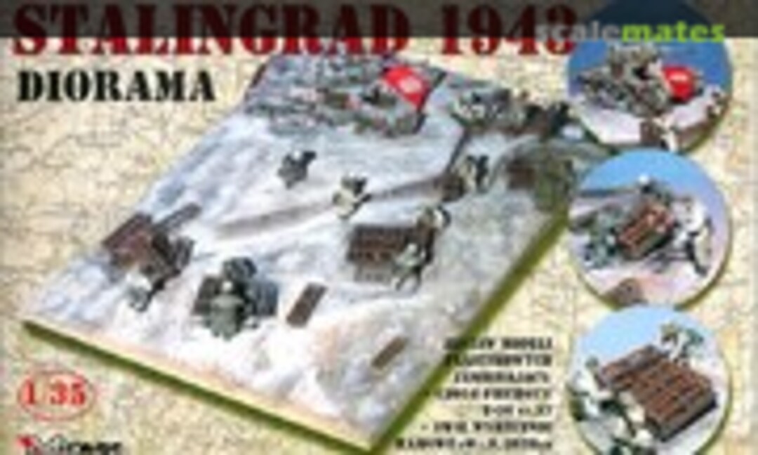 1:35 DIORAMA RUSSIA, STALINGRAD 1943 (Mirage Hobby 35104)