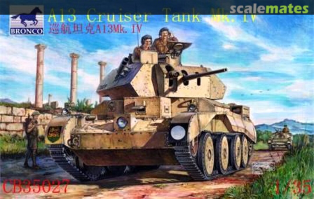 Boxart A13 Mk.II Cruiser Tank Mk.IV CB35027 Bronco