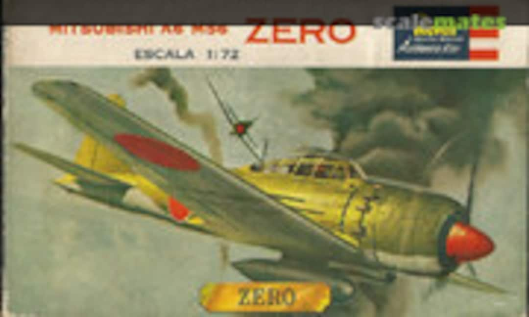 1:72 Mitsubishi A6 M56 Zero (Revell/Kikoler H-617)