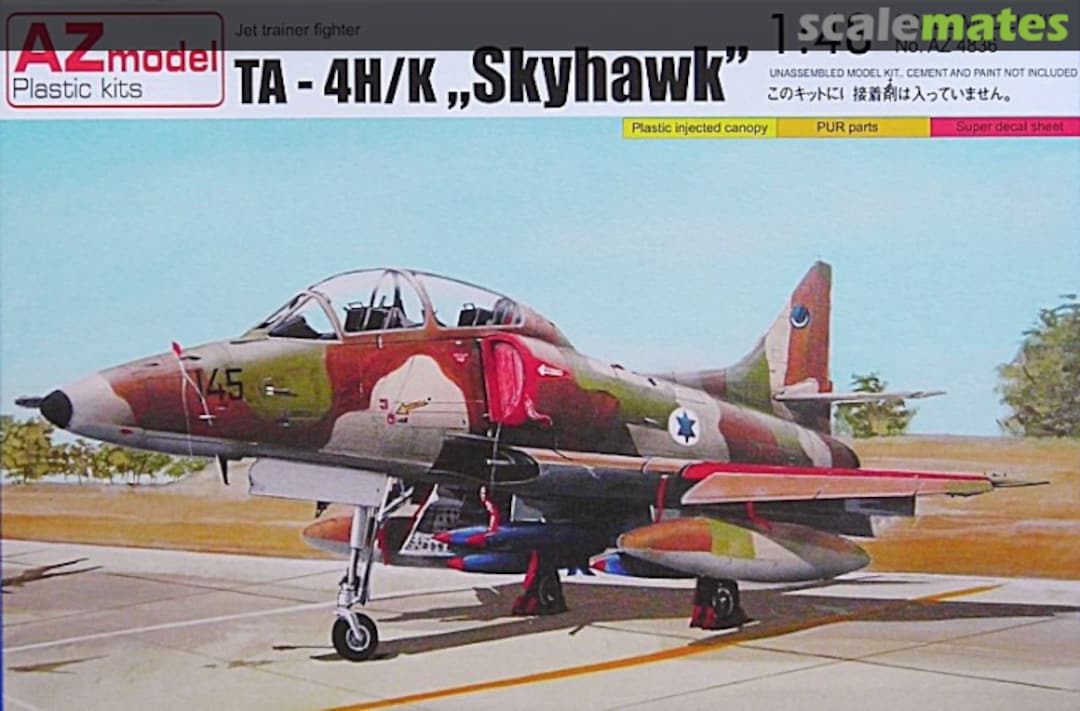 Boxart Douglas TA-4K Skyhawk AZ4836 AZmodel