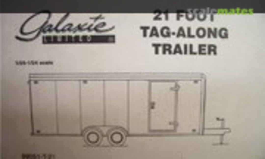 1:24 21 Foot Tag-Along Trailer (Galaxie Limited 99051-T-21)