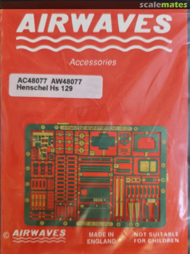 Boxart Henschel Hs 129 aw48077 Airwaves