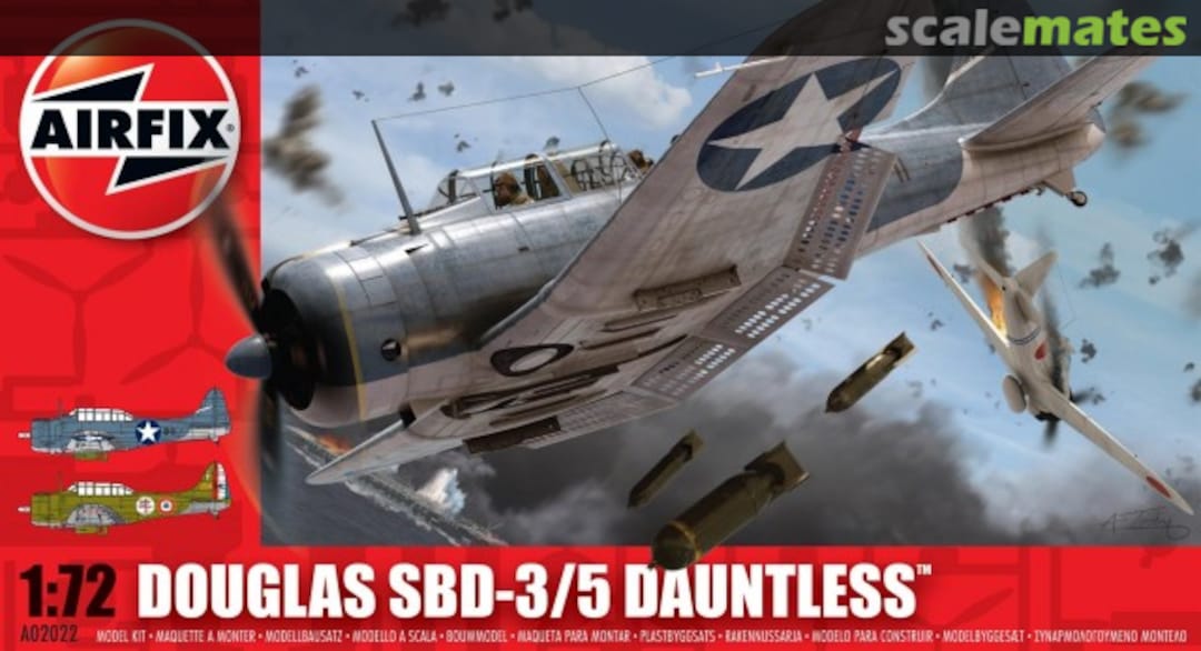 Boxart Douglas SBD-3/5 Dauntless A02022 Airfix