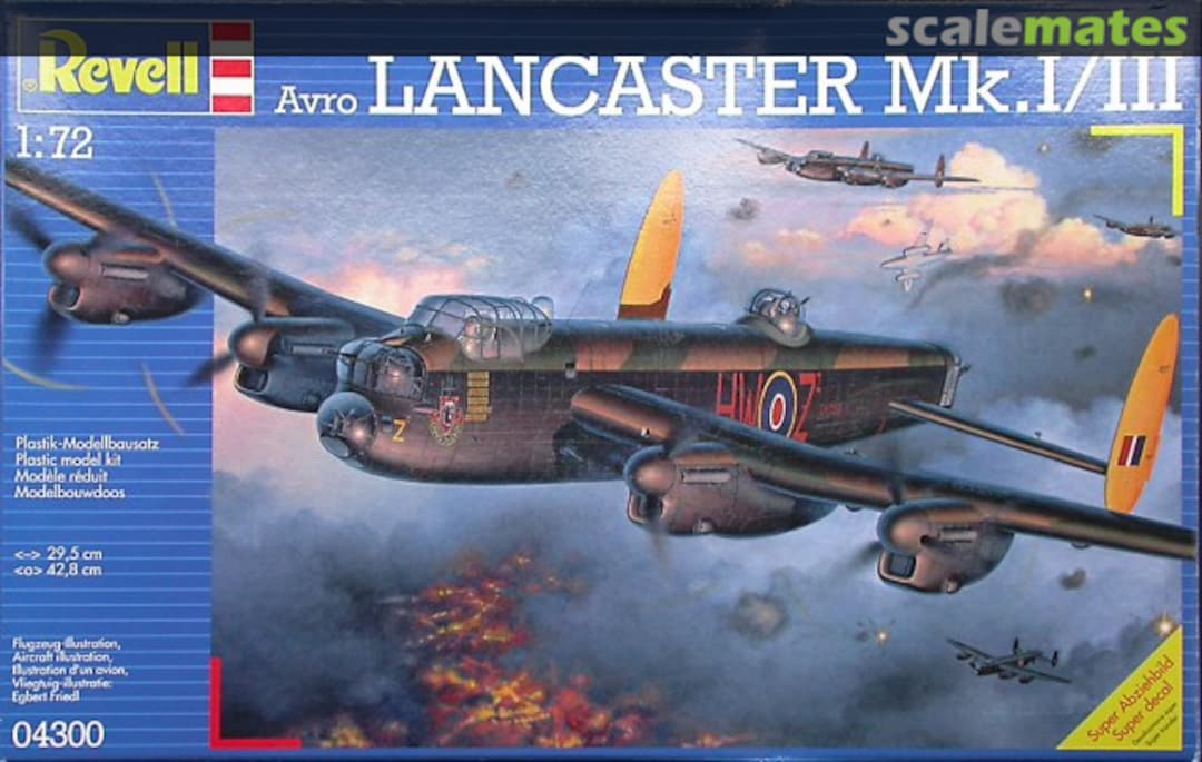 Boxart Avro Lancaster Mk.I/III 04300 Revell