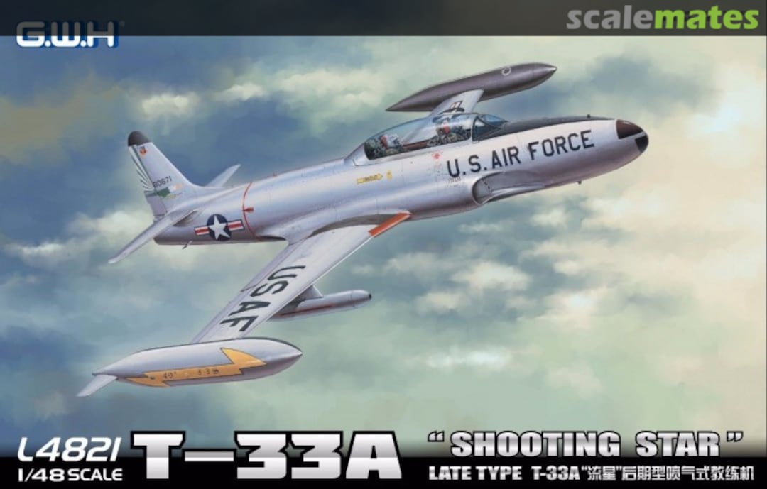 Boxart T-33A "Shooting Star" L4821 Great Wall Hobby