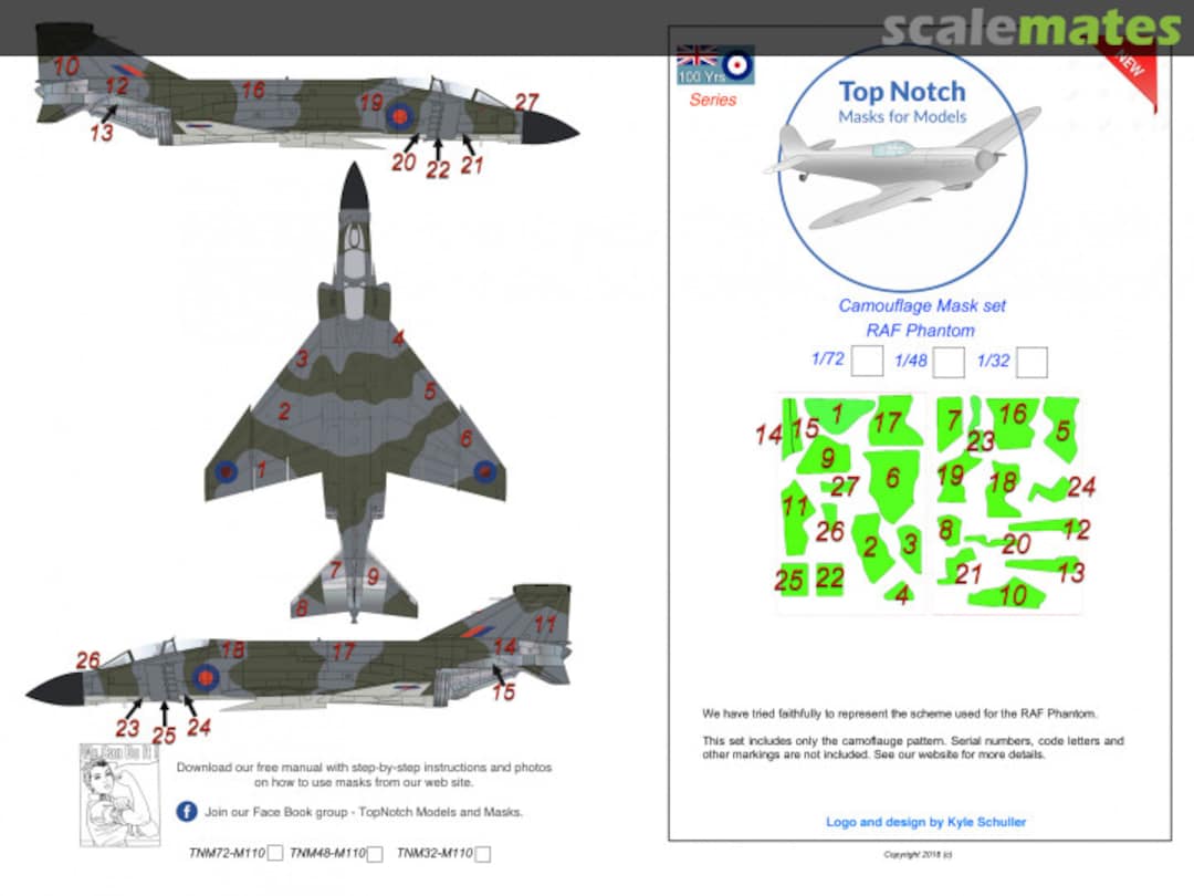 Boxart RAF Phantom TNM72-M110 TopNotch