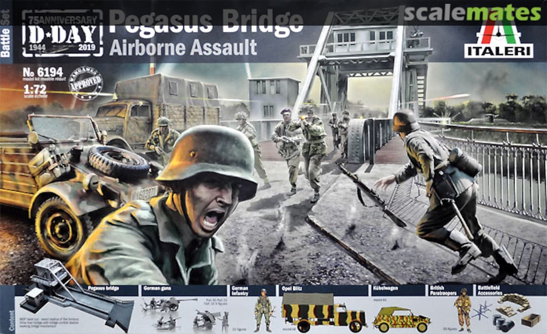 Boxart Pegasus Bridge - Airborne Assault 6194 Italeri