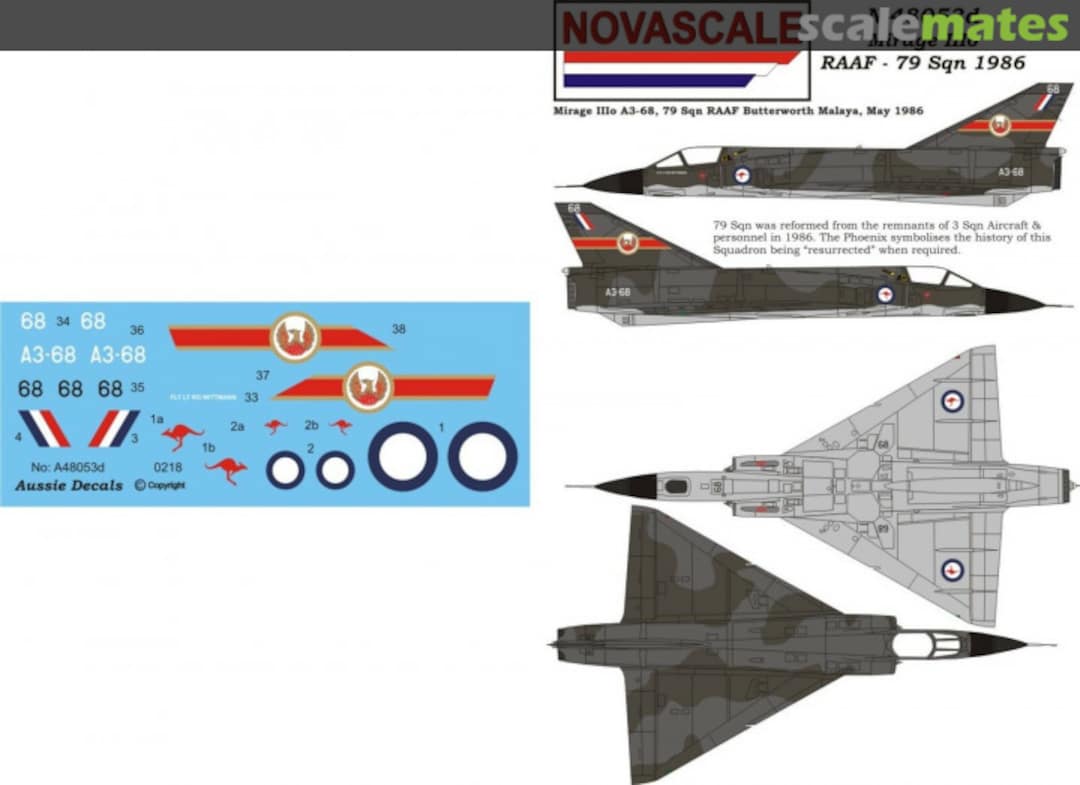 Boxart Mirage IIIo N-48053d Novascale