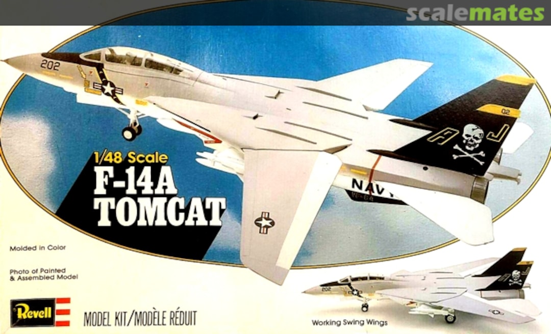 Boxart F-14A Tomcat H-291 Revell