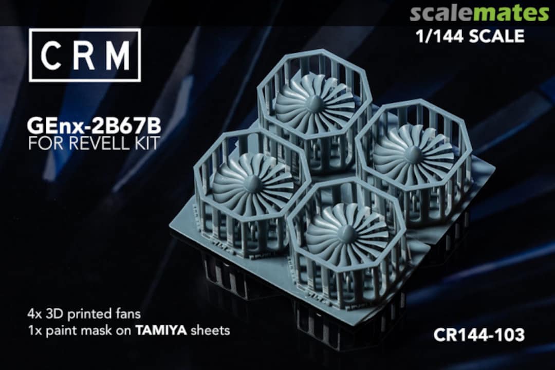 Boxart B747-8 GEnx Fans CR144-103 CRM