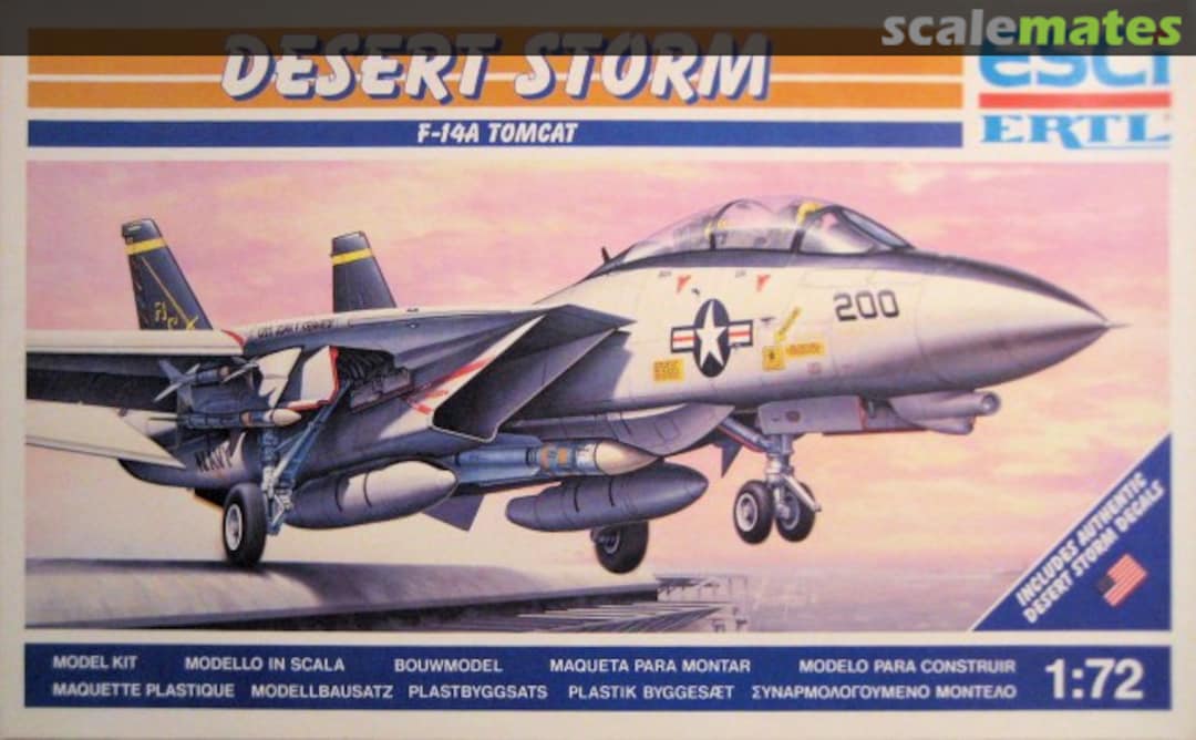 Boxart F-14A Tomcat 9119 ESCI/ERTL