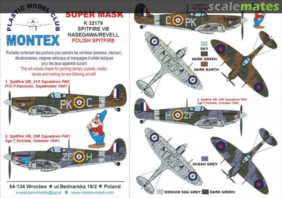 Boxart Spitfire Mk Vb K32179 Montex