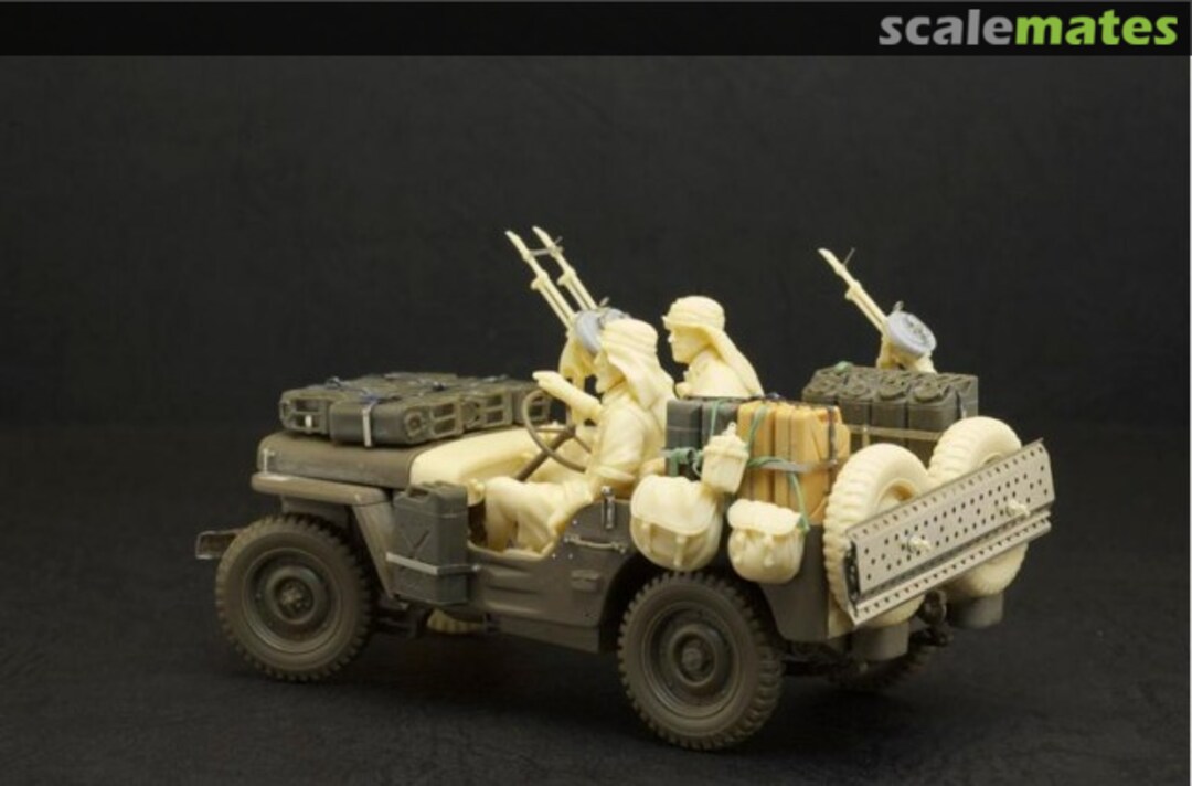 Boxart SAS / LRDG Jeep Conversion DR-01 Swash Design