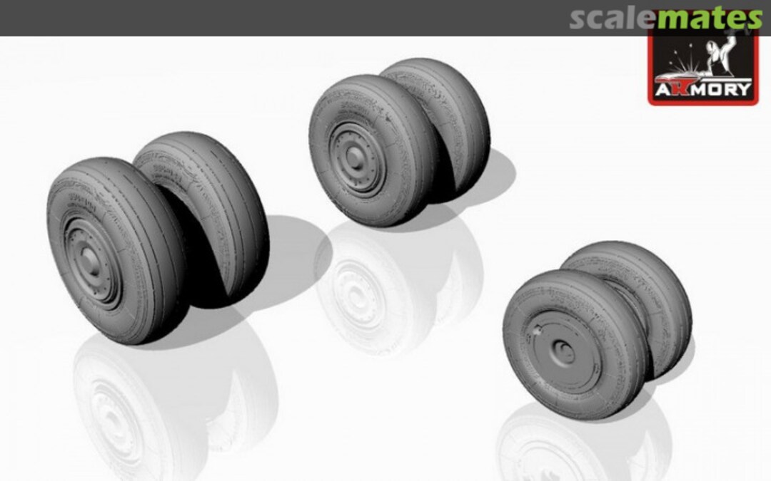 Boxart Sukhoj Su-24 Fencer wheels (late) AW72024 Armory