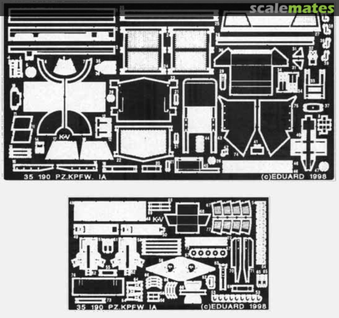 Boxart Pz.I Ausf.A 35190 Eduard