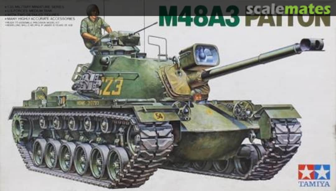 Boxart M48A3 PATTON MM120 Tamiya