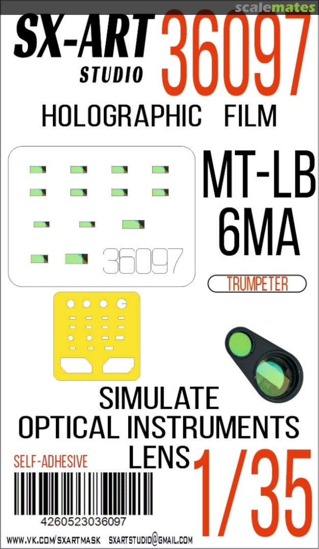 Boxart MT-LB 6MA holographic film 36097 SX-Art