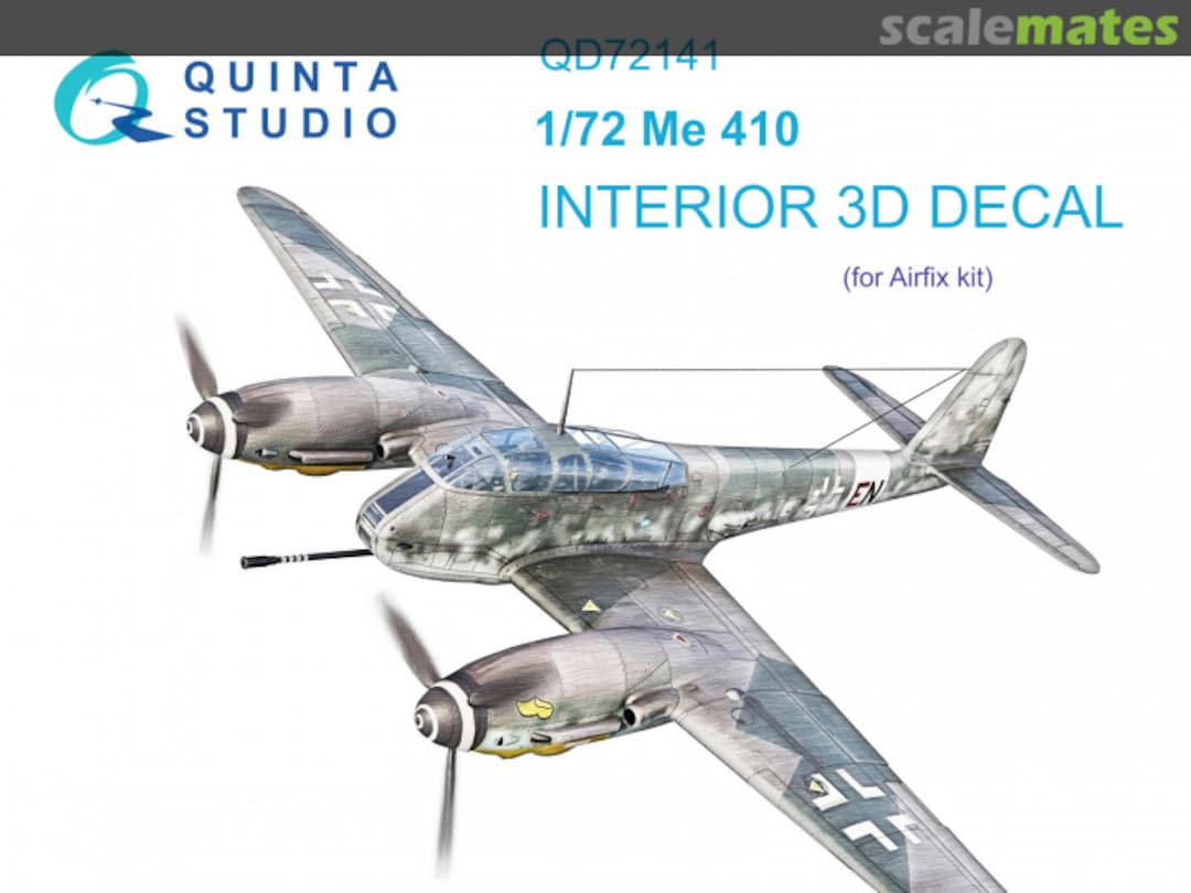 Boxart Me 410 interior 3D decals QD72141 Quinta Studio