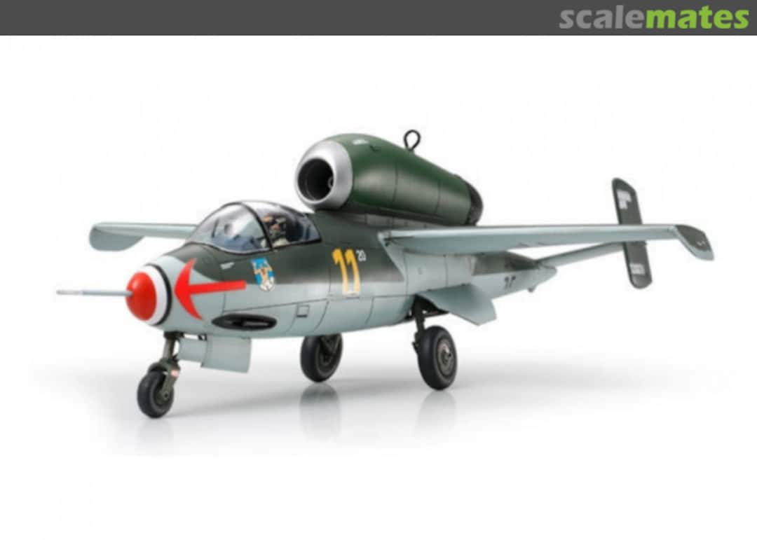 Boxart Heinkel 162 Salamander - Lighting, Engines and Sound  MSM-030 Magic Scale Modeling