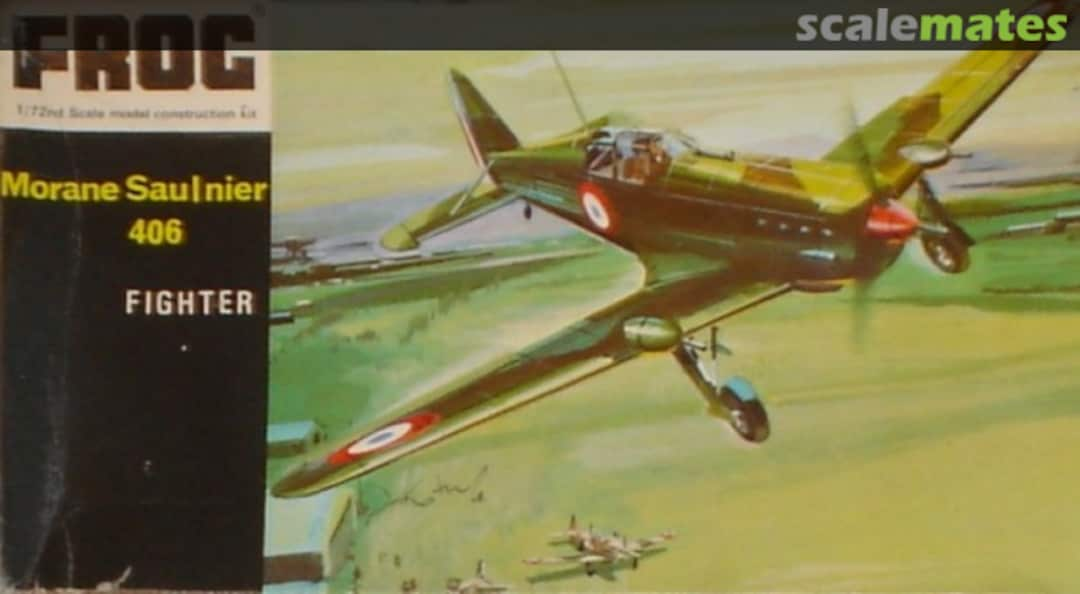 Boxart Morane Saulnier 406 F157 FROG