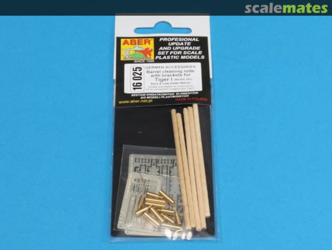 Boxart Barrel cleaning rods with brackets 16025 Aber