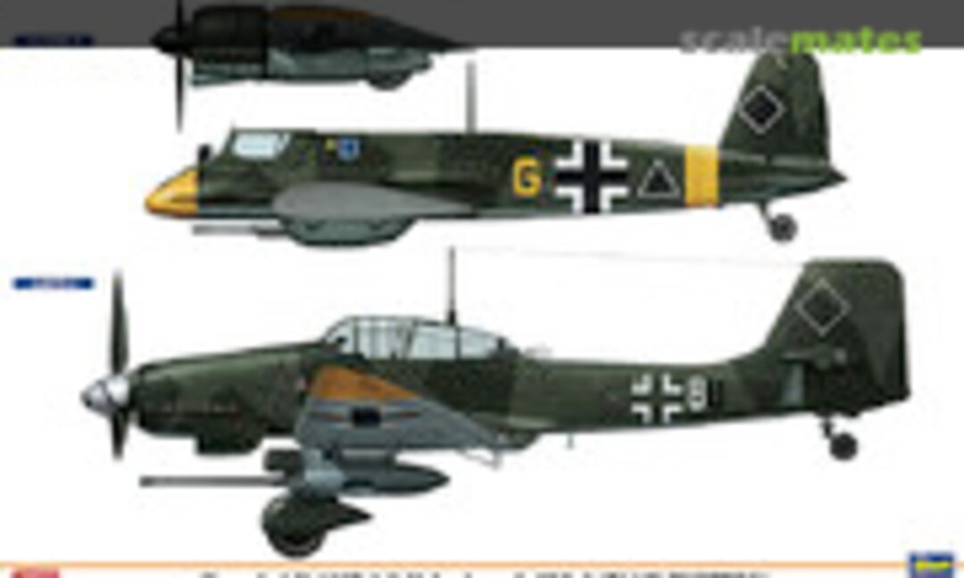 1:48 Henschel Hs129B1/2 &amp; Junkers Ju87-G2 `Tank Busters´ (Hasegawa 07409)