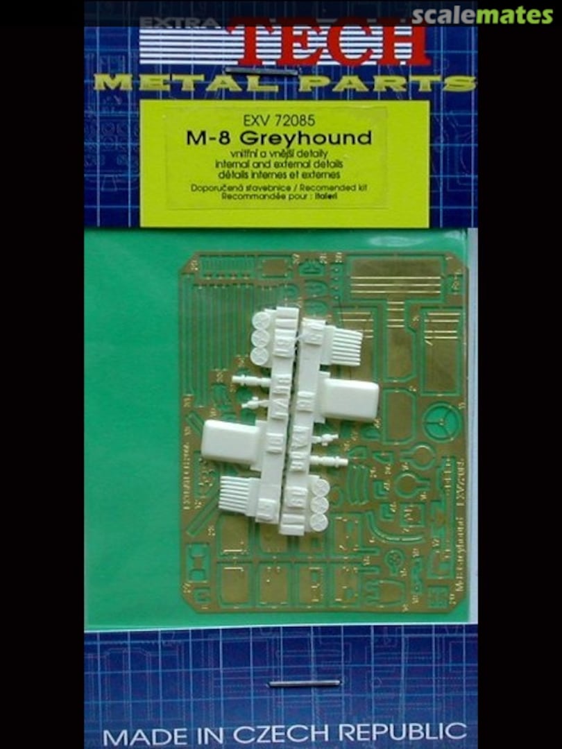 Boxart M-8 Greyhound EXV 72085 Extratech