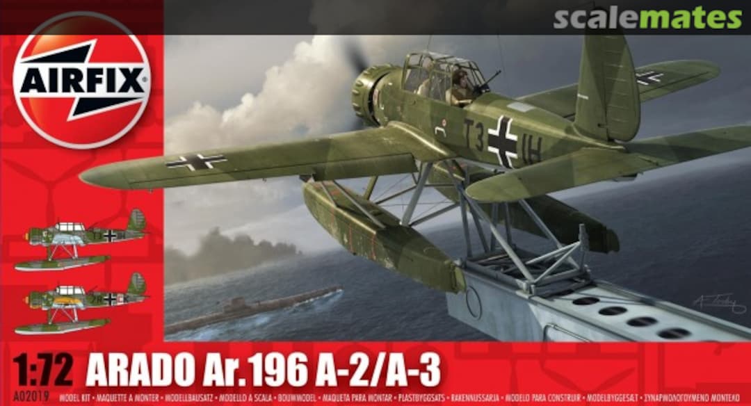 Boxart Arado Ar.196 A-2/A-3 A02019 Airfix