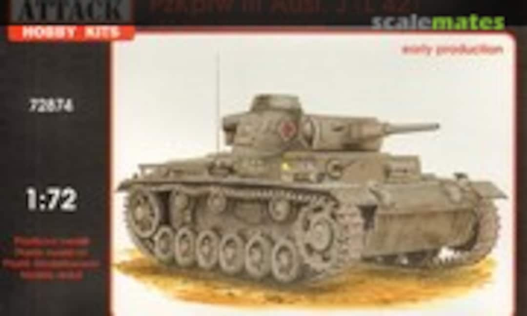 1:72 Pz.Kpfw. III Ausf. J (L42) (Attack Hobby Kits 72874)