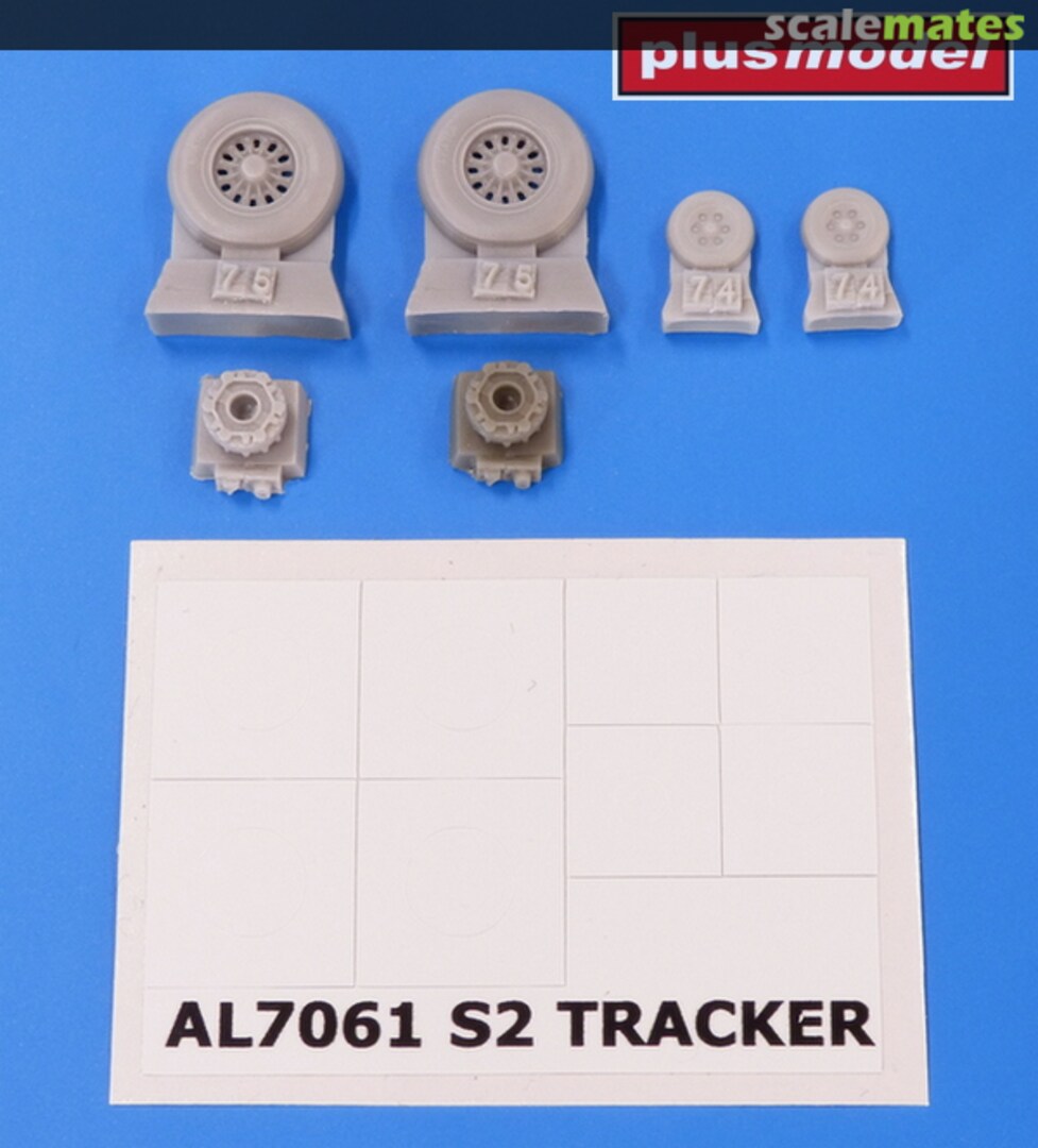 Boxart S-2 Tracker wheels AL7061 PlusModel