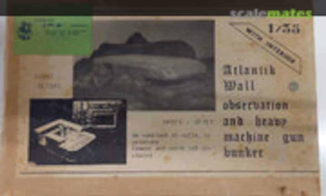 1:35 BUNKER MUR DE L'ATALANTIQUE (J.M.P 35101)