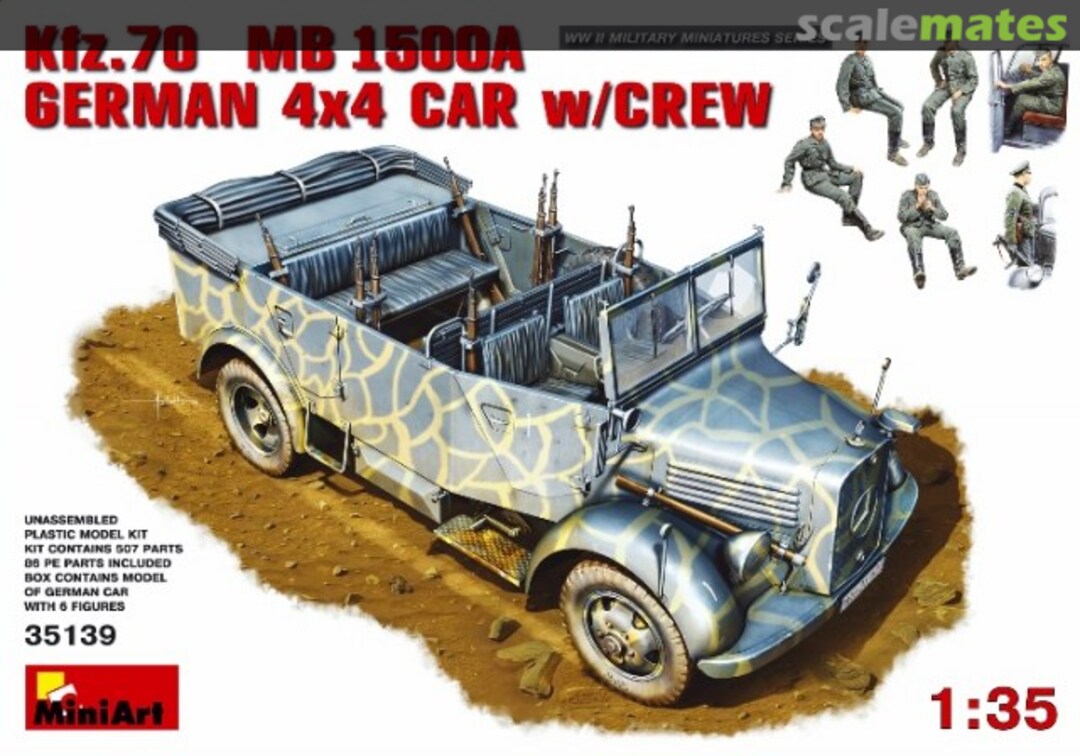 Boxart Kfz.70 MB 1500A 35139 MiniArt