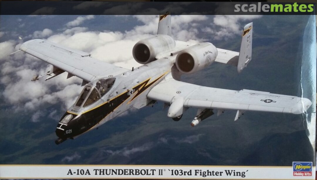 Boxart A-10A Thunderbolt II '103rd Fighter Wing' 00922 Hasegawa